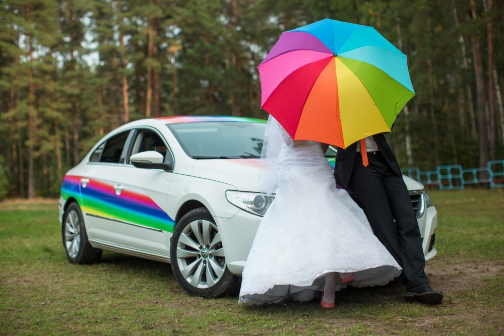 Цветная свадьба