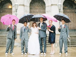 Если день свадьбы выдался дождливым